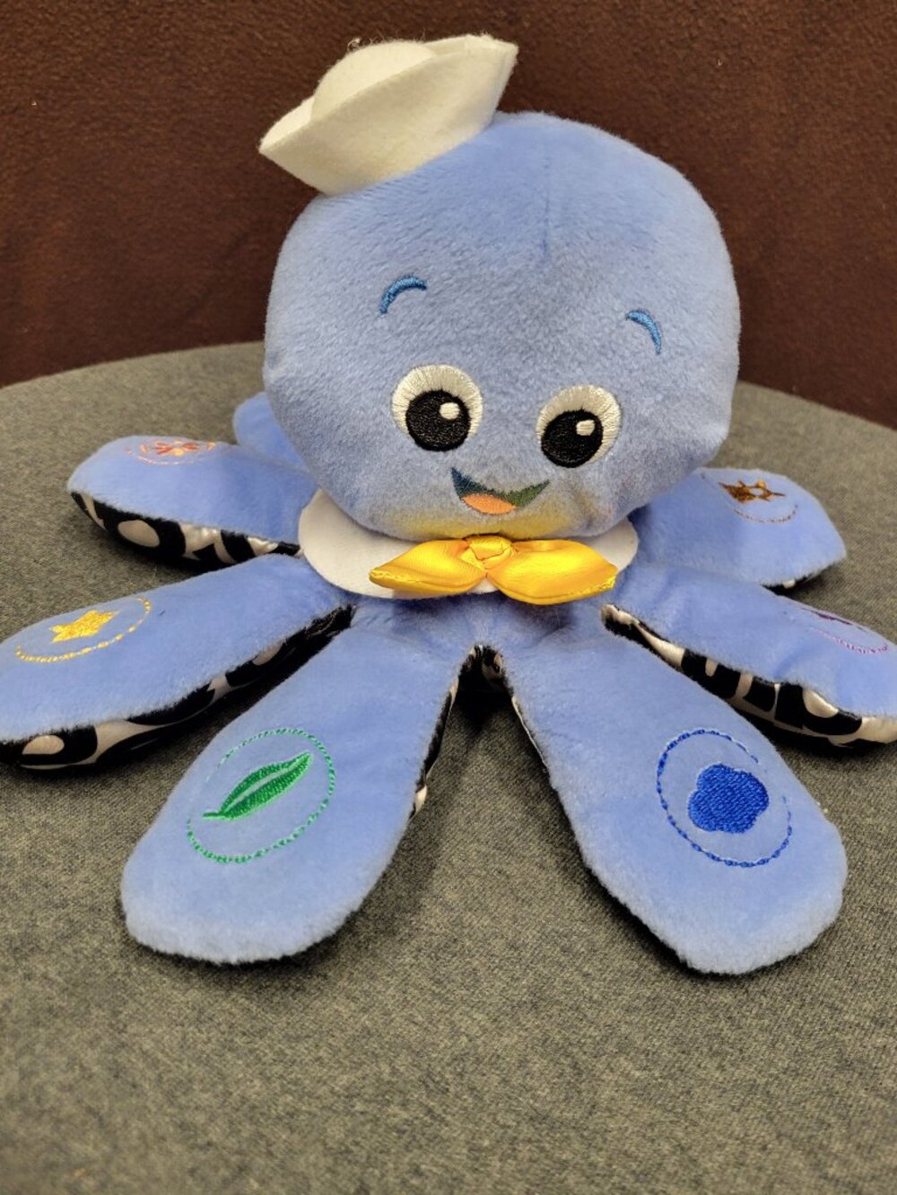 Baby Einstein Octoplush Musical Plush Toy blue green ood condition